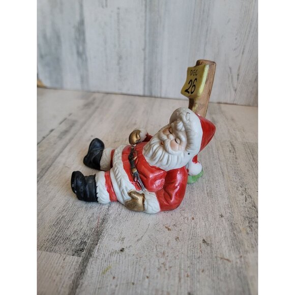 Vintage George good Santa Claus 26 day after Xmas sleeping figure - Picture 3 of 9